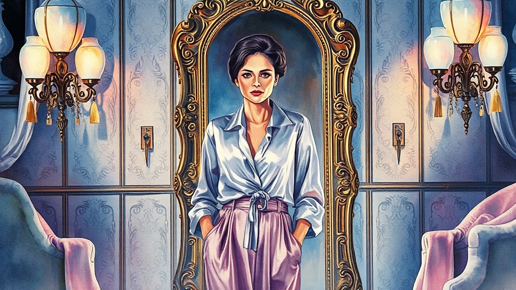 나르시시스트란 무엇인가 (watercolor 스타일)