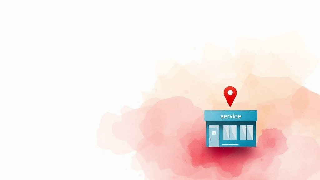 HP 서비스센터, 어디에 있을까? (watercolor 스타일)