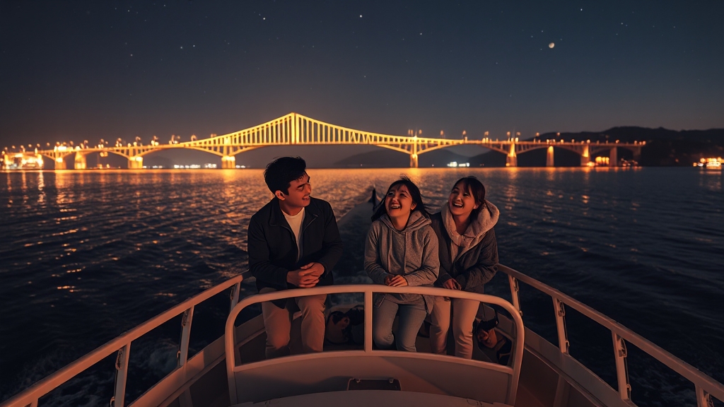 여수 여행, 미남크루즈와 함께! (realistic 스타일)