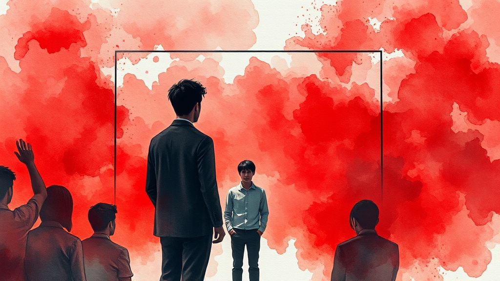 시청자 반응, 여론 확산 (watercolor 스타일)