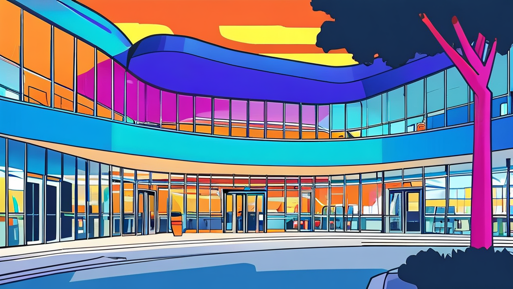 코스닥 시장의 새로운 리그 구조와 구분 기준 (cartoon 스타일)