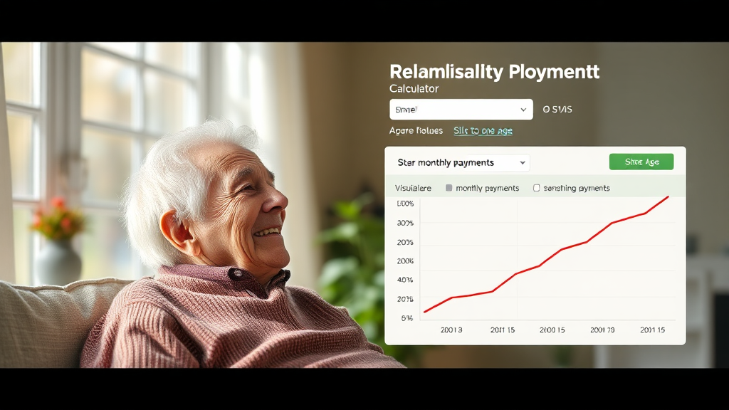 주택연금 계산기 활용법과 실제 수령액 예시 (realistic 스타일)