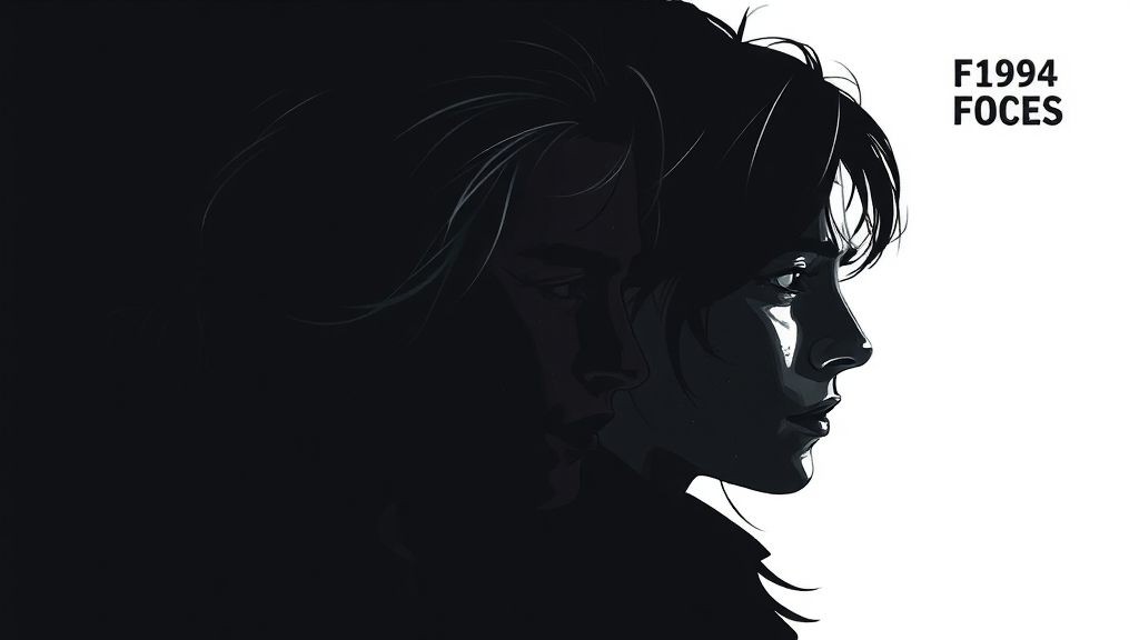 영화 속 얼굴 정보: 외모, 특징 분석 (illustration 스타일)