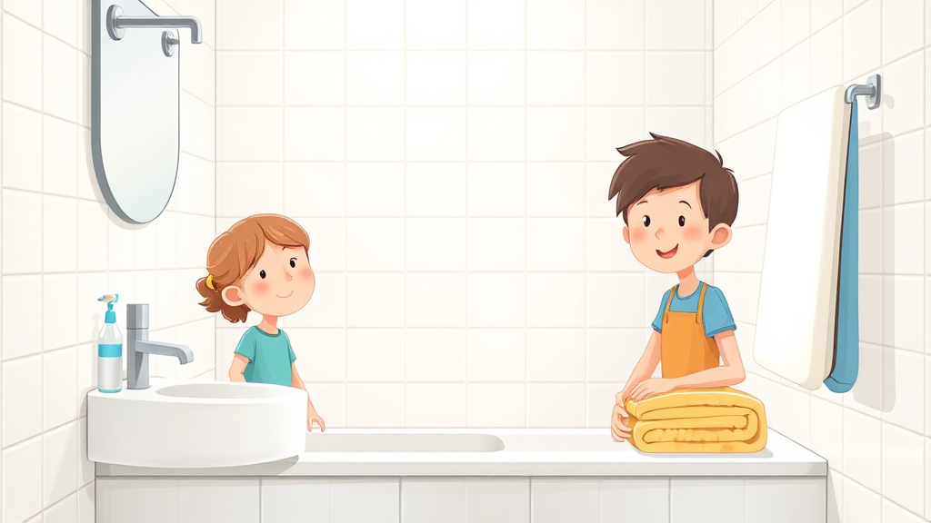 욕실용품 공유, 위생과 에티켓 사이 현명한 선택법 3 욕실용품 공동 사용의 의미와 범위 (realistic 스타일)