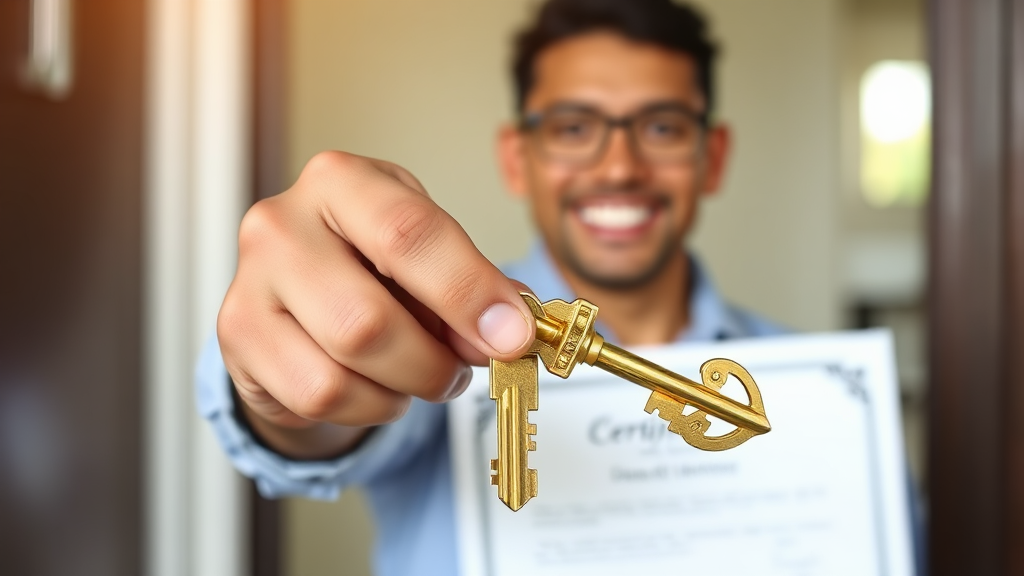 필수 자격증, 왜 필요할까? (realistic 스타일)