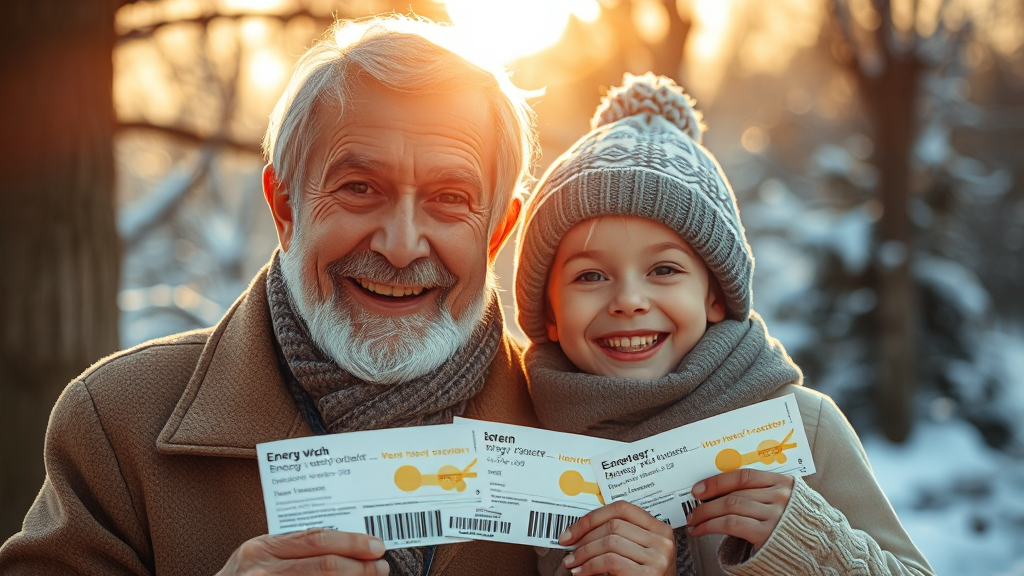 에너지바우처 지원 대상 (realistic 스타일)