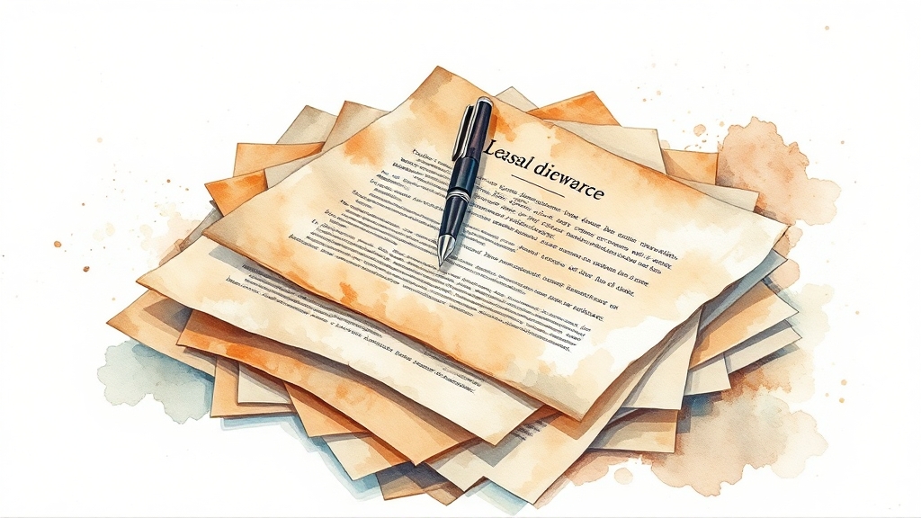 협의이혼 서류 완벽 가이드: 다운로드부터 작성까지 (2025최신) 4 이혼 서류 작성 요령 (watercolor 스타일)