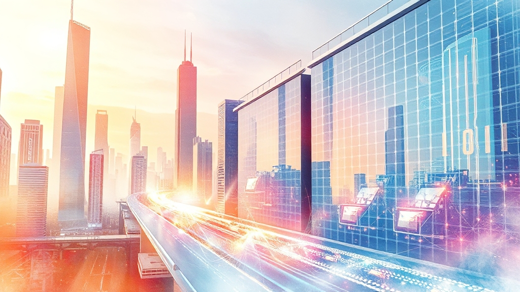 AI 인프라 구축의 기대 효과 (watercolor 스타일)