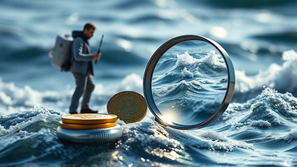 스테이블코인 투자 시 유의사항 (realistic 스타일)