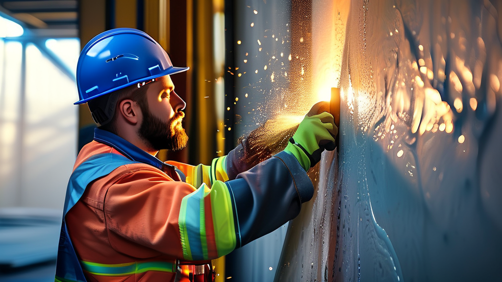 탄성코트 시공 전 필수 점검 및 준비 사항 (realistic 스타일)