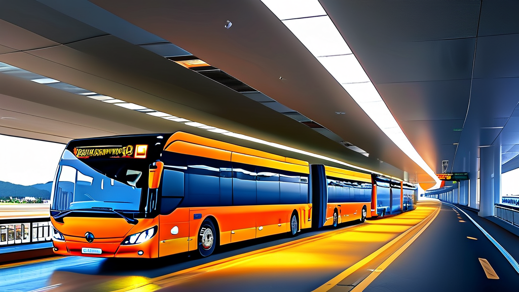 전주 시외버스터미널: 인천공항행 리무진 시간표 및 요금 안내 (realistic 스타일)