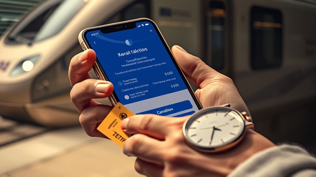 취소표 공략법 및 위약금 기준 (realistic 스타일)