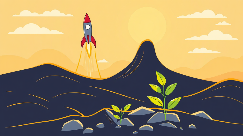 정책자금, 왜 필요할까? (illustration 스타일)