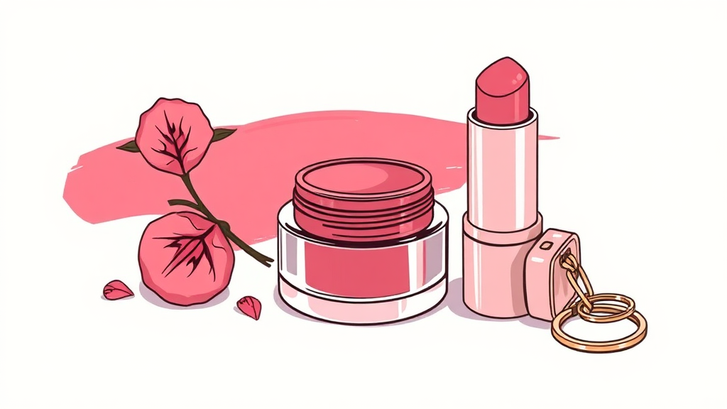 나스 애프터글로우 립밤 돌체비타: 자연스러운 혈색과 촉촉함의 비밀 8 총평: 나스 애프터글로우 립밤 돌체비타, 왜 인기 있을까? (illustration 스타일)