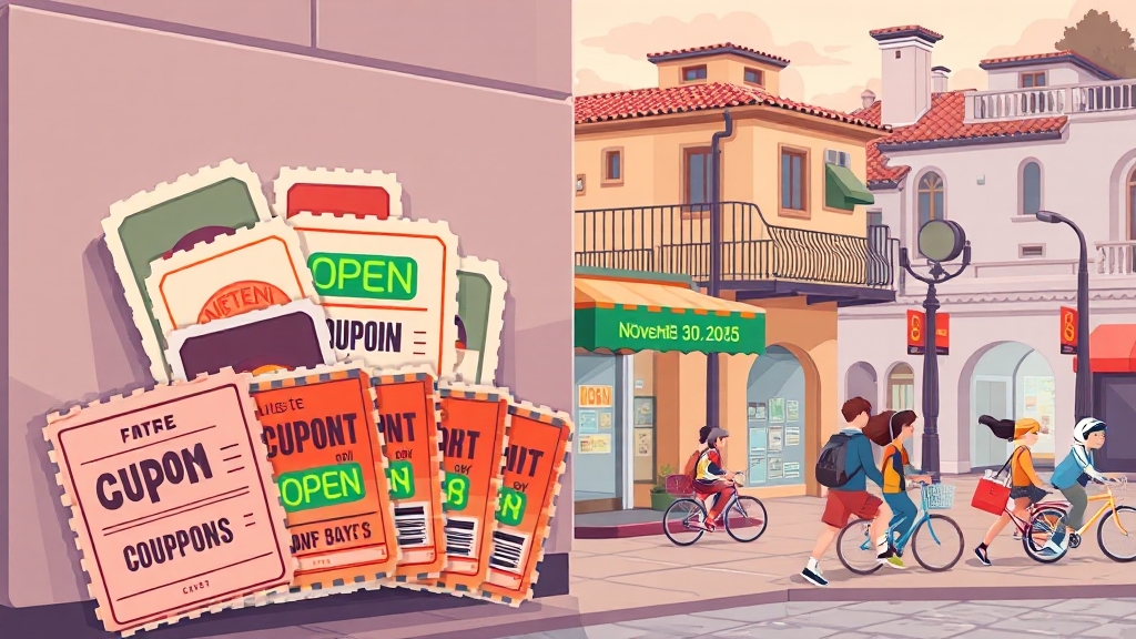 소비쿠폰, 언제까지 사용해야 할까요? (cartoon 스타일)