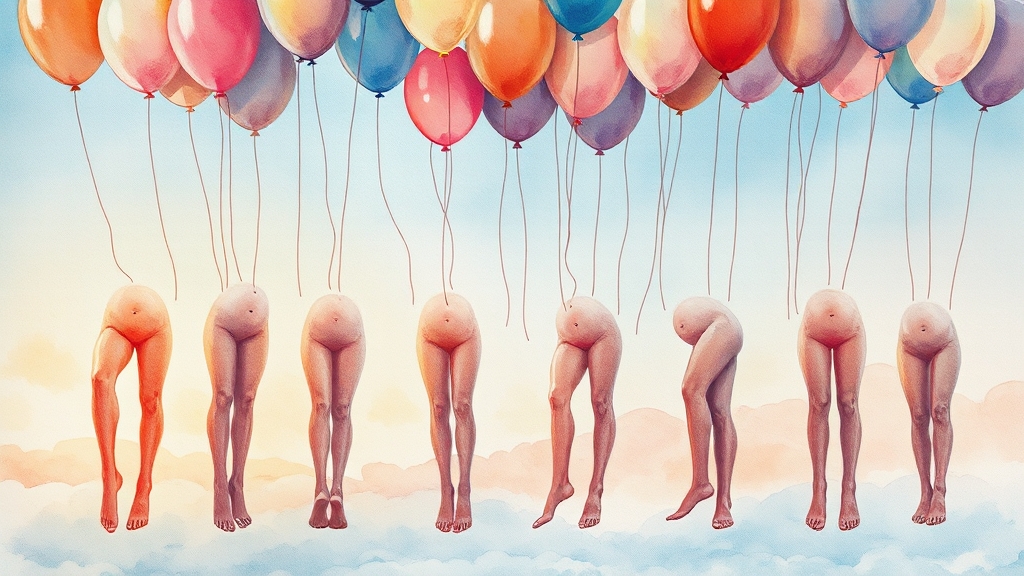 하지정맥류, 왜 생기는 걸까요? (watercolor 스타일)