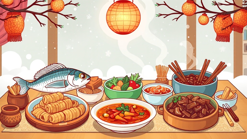 명태, 맛과 효능을 즐겨봐요 (cartoon 스타일)