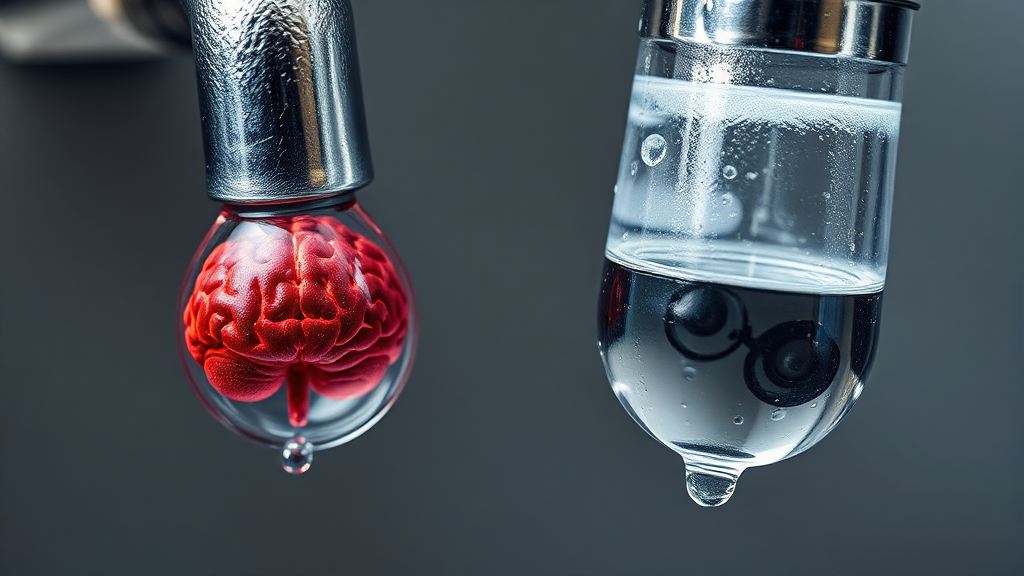 건강에 직접적인 해는 없을까? 철과 망간의 인체 영향 분석 (realistic 스타일)