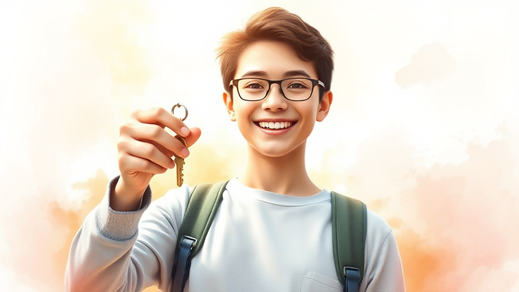 청년층, 내 집 마련 쉬워질까? (watercolor 스타일)