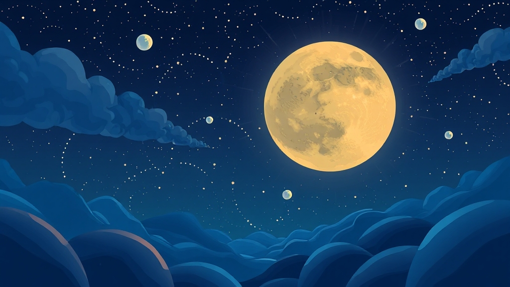 멜라토닌 작동 원리 일러스트