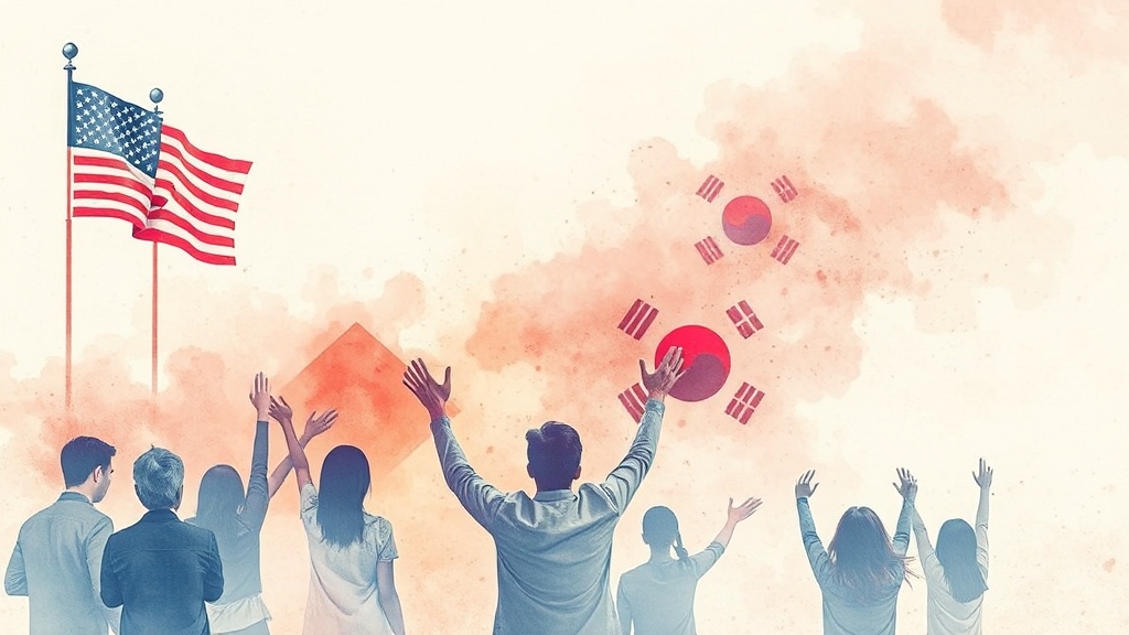 금리 인하 시나리오별 시장 변화 전망 (watercolor 스타일)