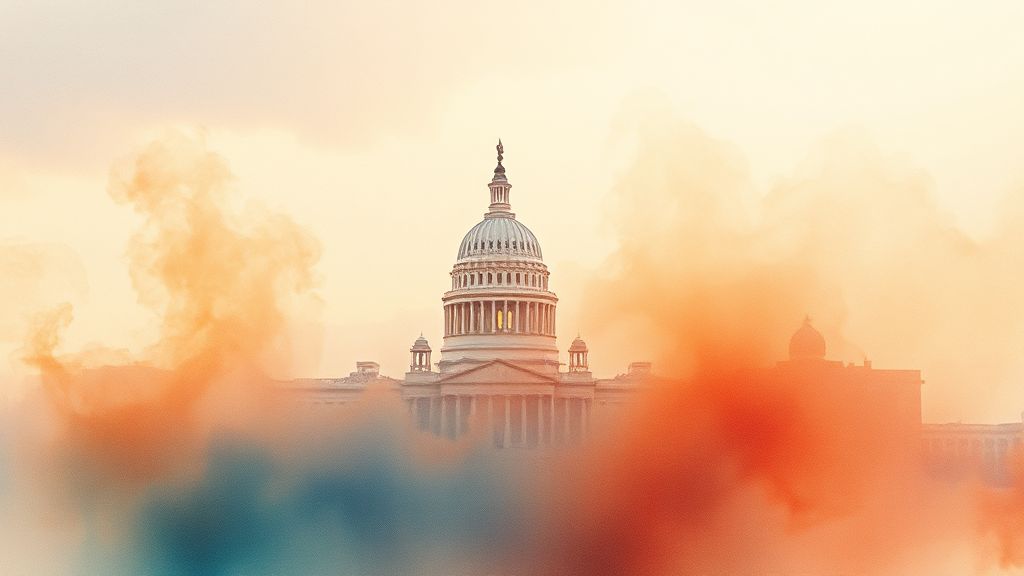 AI 시대 일자리 위협과 대응 방안 (watercolor 스타일)