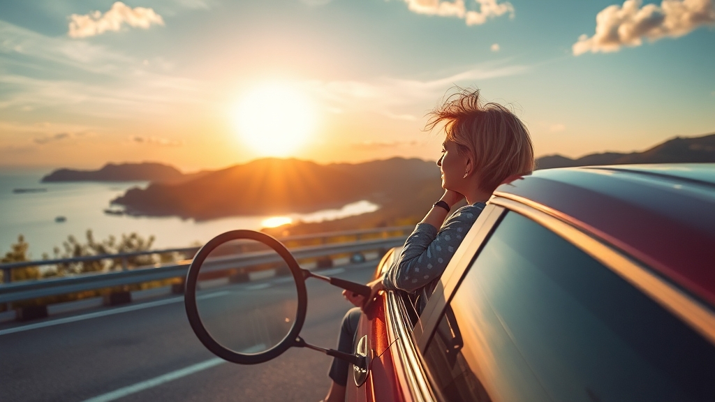 자차 보험, 왜 필요할까요? (realistic 스타일)