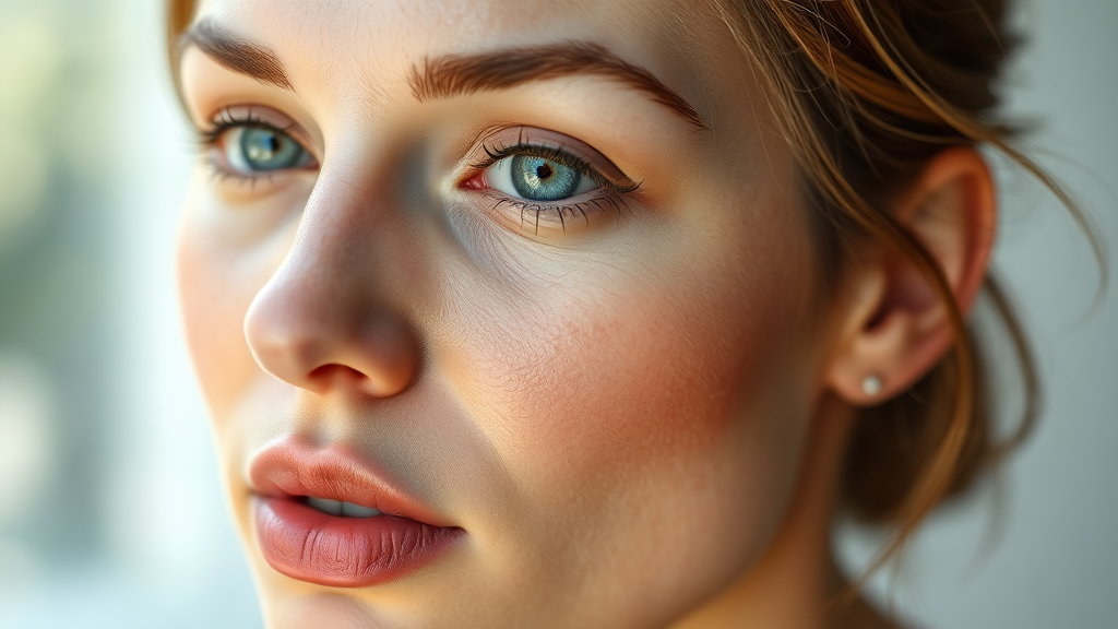 건성 피부를 위한 추천 제품 성분 분석 (realistic 스타일)