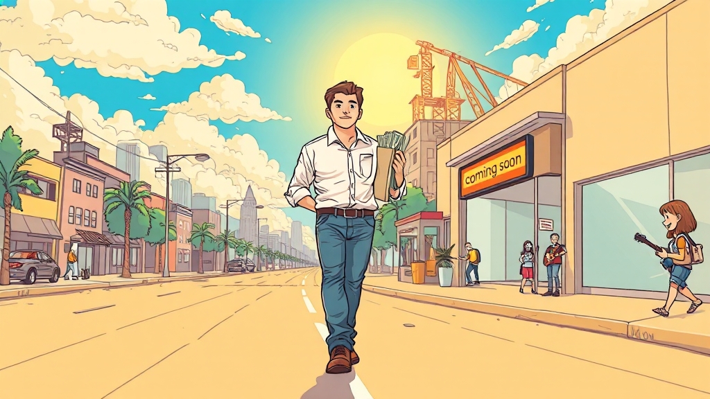점포 철거, 재창업, 어떤 지원이 있을까? (cartoon 스타일)