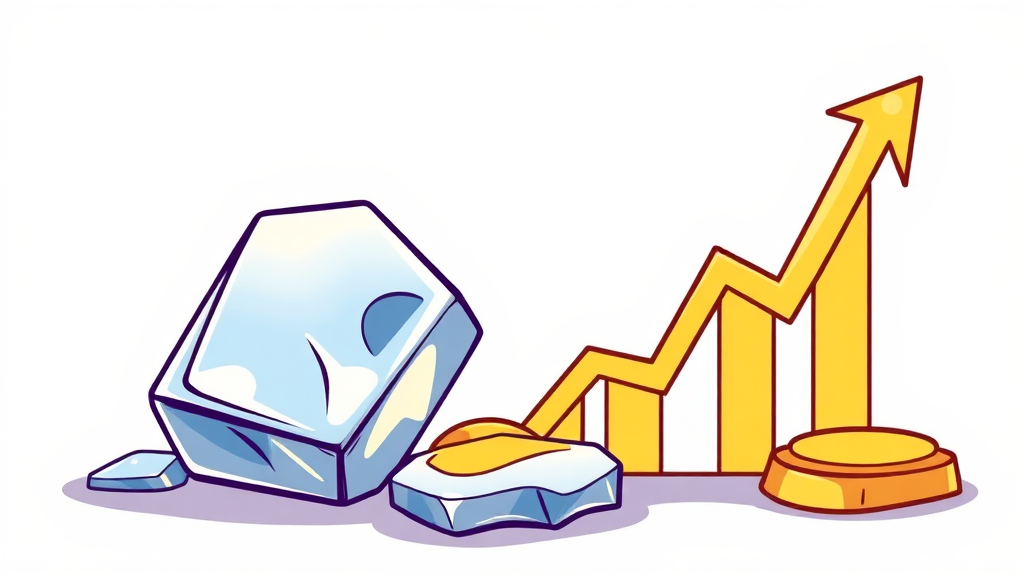 오늘의 백금 시세, 얼마일까? (cartoon 스타일)