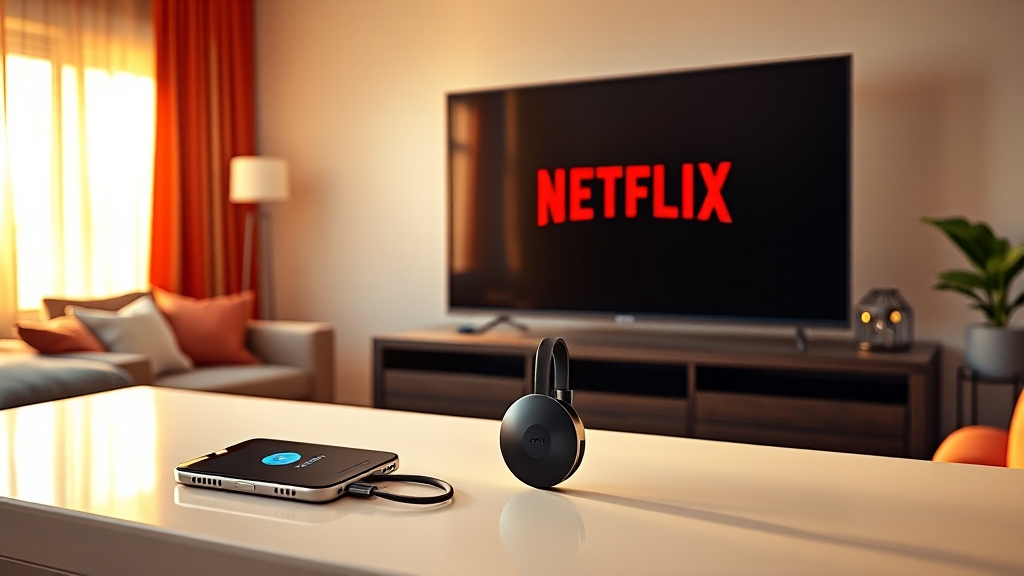 크롬캐스트 설정 가이드 (realistic 스타일)