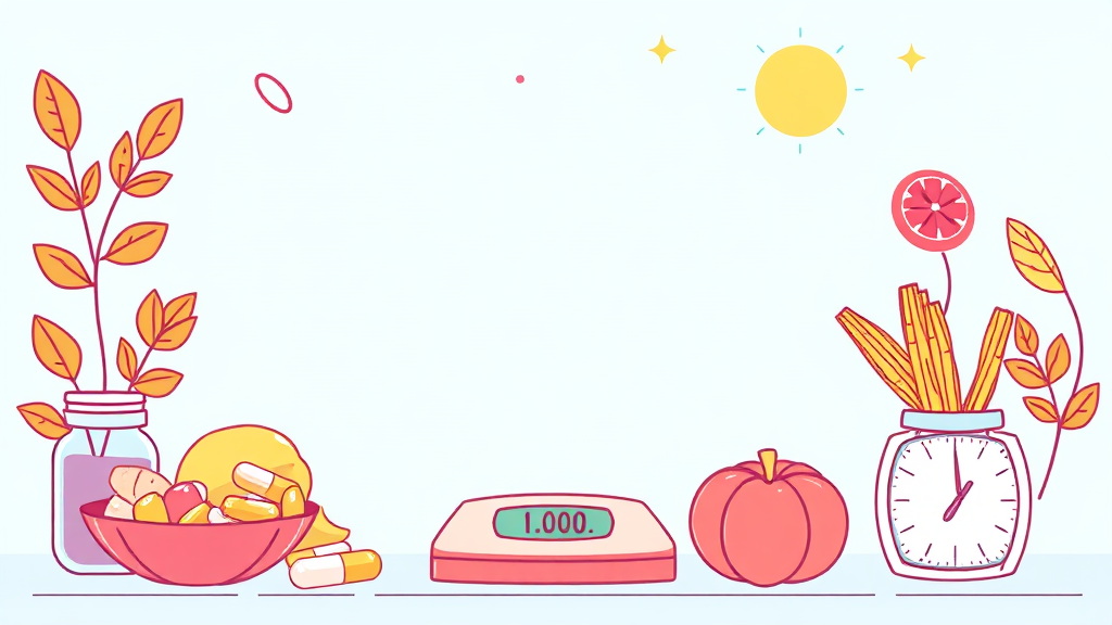 위고비 알약 관련 Q&A (illustration 스타일)