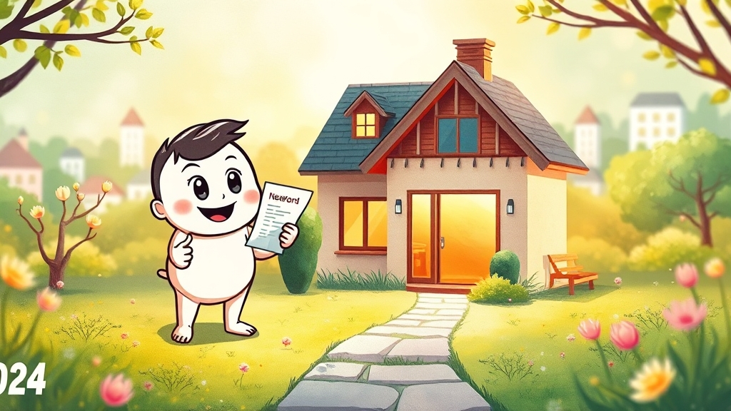 신생아 특례대출이란? (cartoon 스타일)
