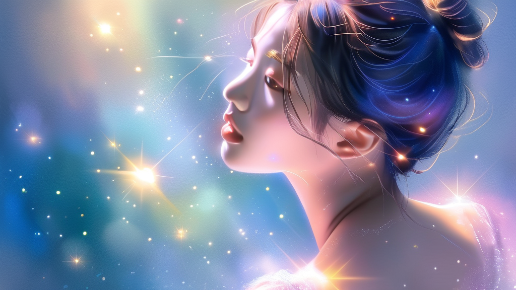 김완선, 그의 예술적 여정과 변화 (watercolor 스타일)