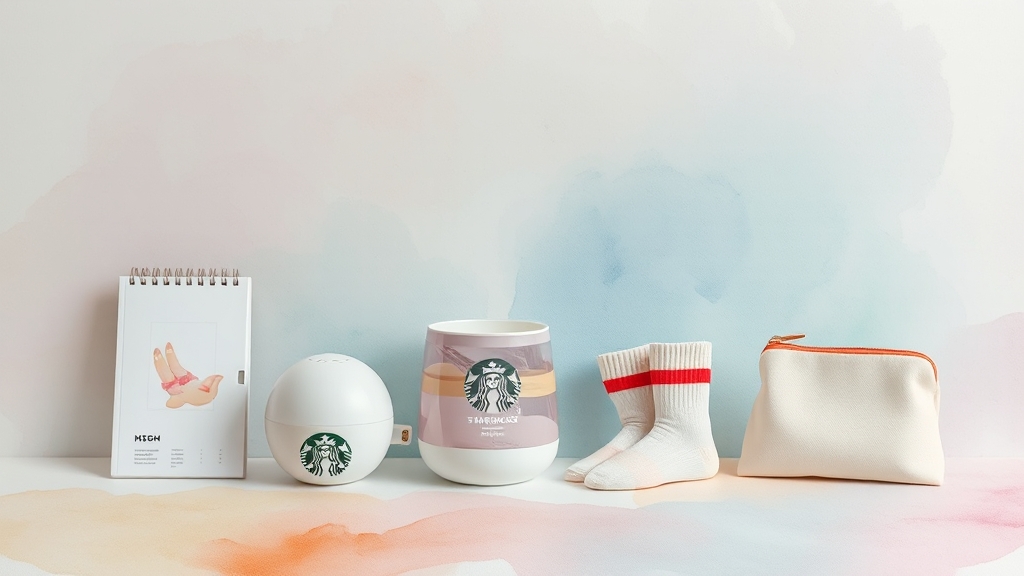 블랭킷 외 다른 증정품 정보 (watercolor 스타일)