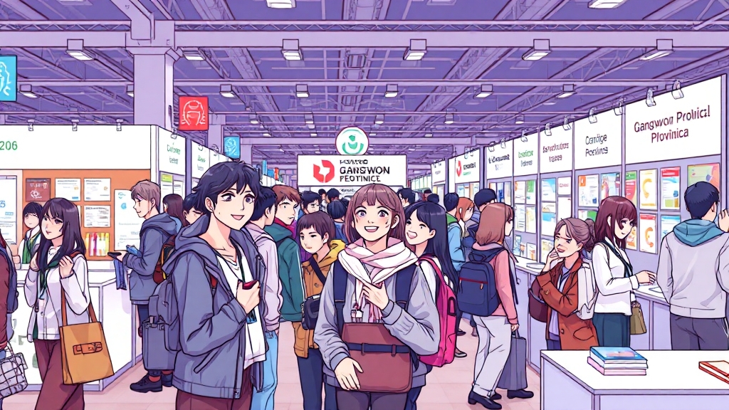 박람회, 어떤 행사? (illustration 스타일)