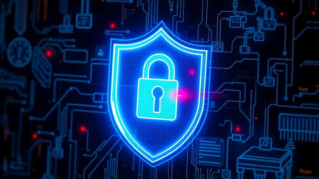 2차 피해 예방 및 보안 조치 (realistic 스타일)