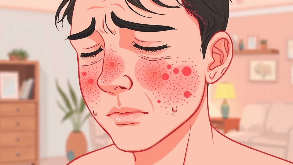 증상과 특징 (illustration 스타일)