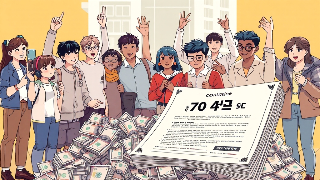 대출 한도 및 주택 조건 상세 안내 (illustration 스타일)