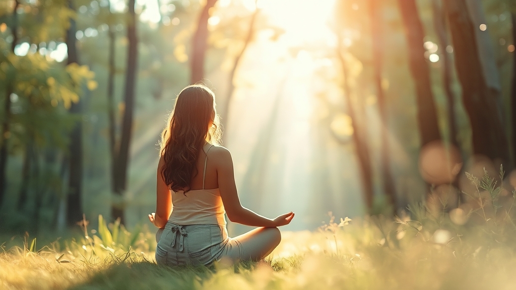 효과적인 스트레스 관리 (watercolor 스타일)