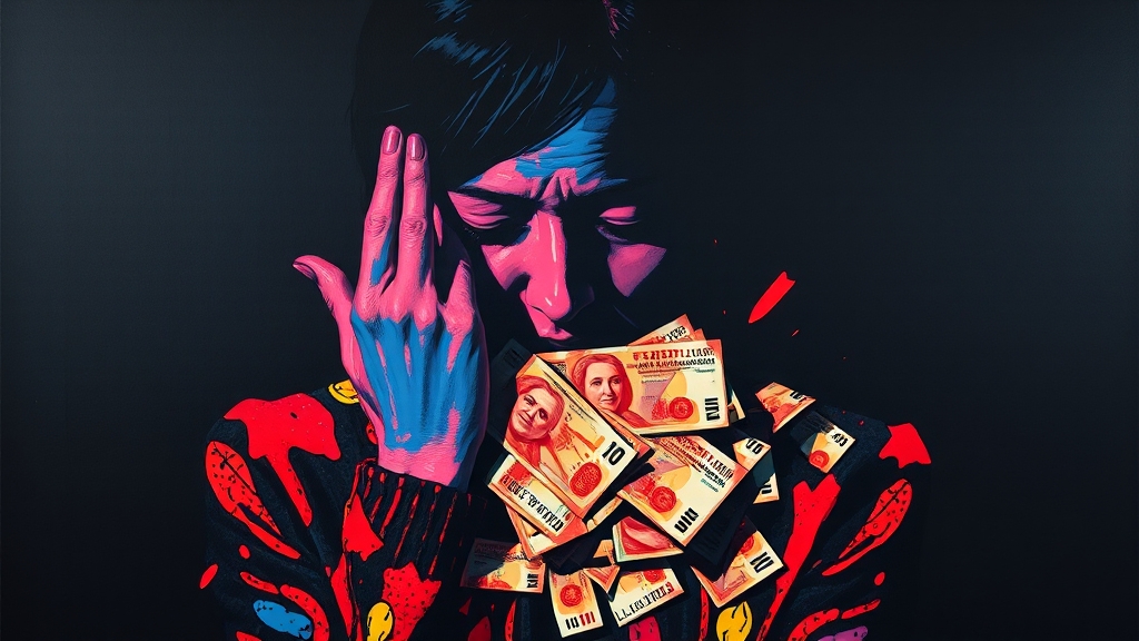 A씨의 폭로, 논란의 시작 (popart 스타일)