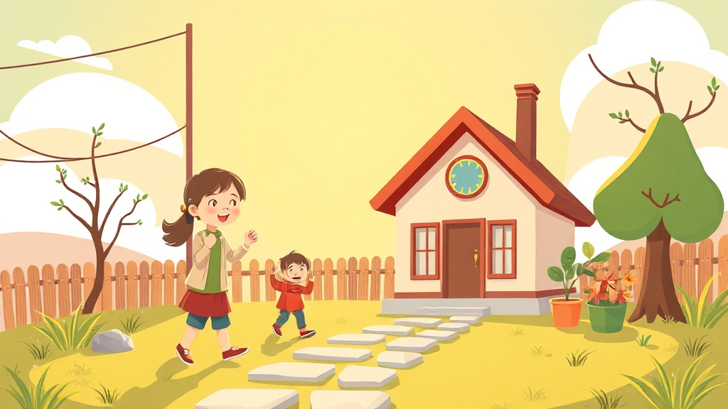 디딤돌 대출 & 특례 보금자리론 (cartoon 스타일)