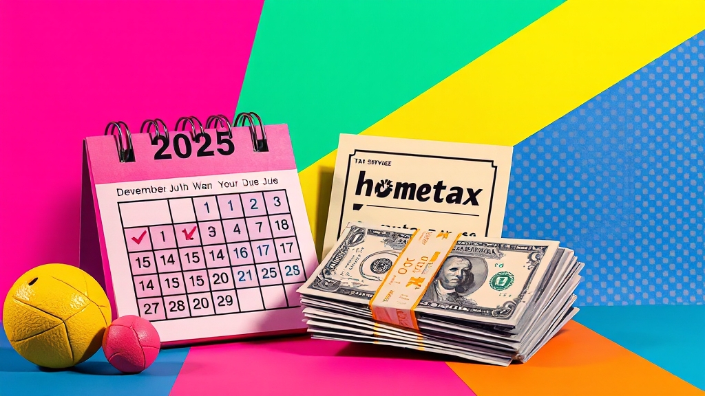2025년 근로장려금 반기 지급일 상세 안내 (popart 스타일)