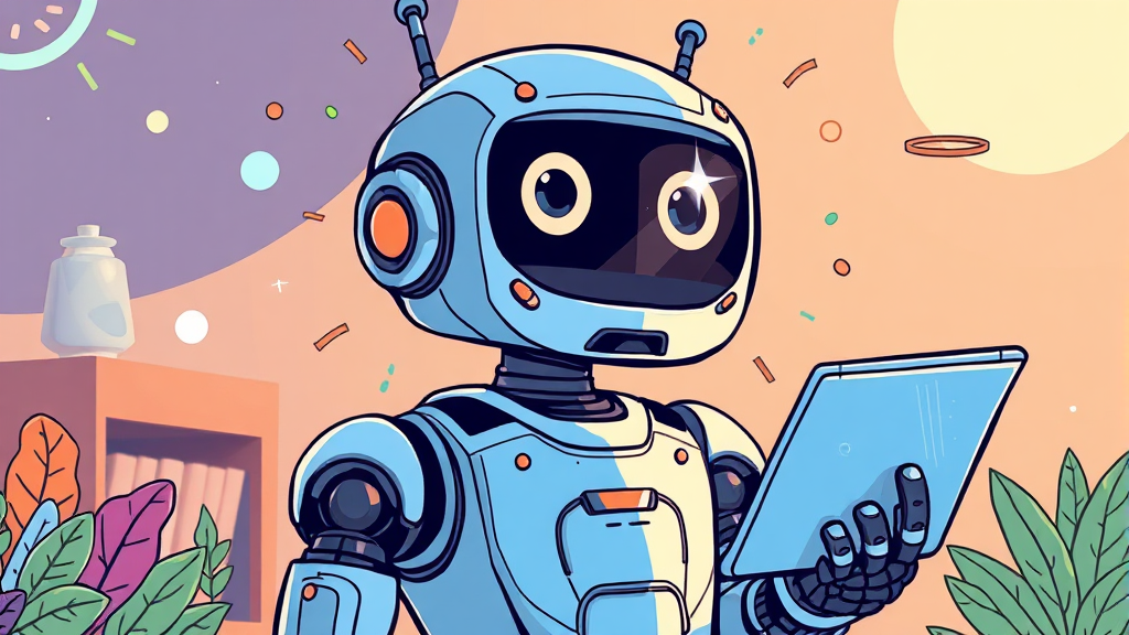 챗GPT 활용 분야별 사례 (illustration 스타일)