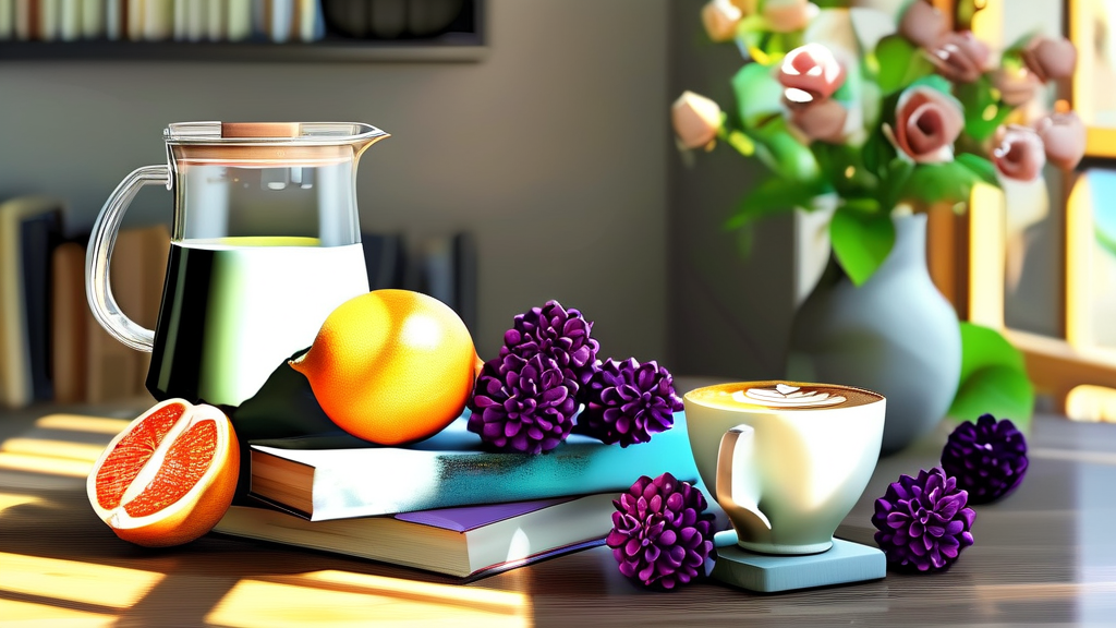 트렌드를 읽는 선물: 정기 구독의 매력 (realistic 스타일)