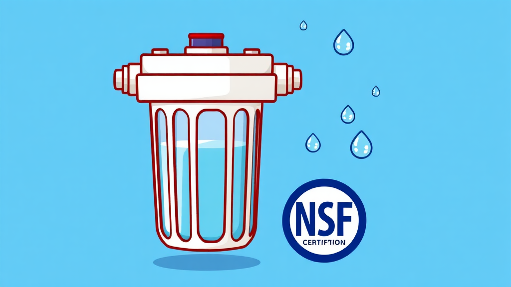 NSF 인증, 왜 확인해야 할까요? (cartoon 스타일)