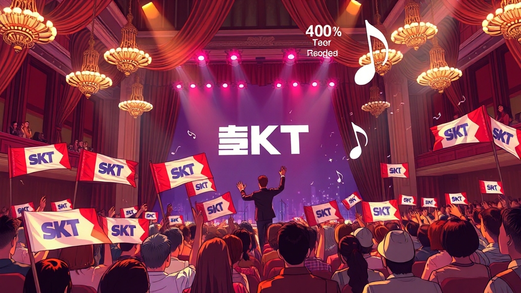 SKT 스페셜T: 특별한 혜택 (illustration 스타일)