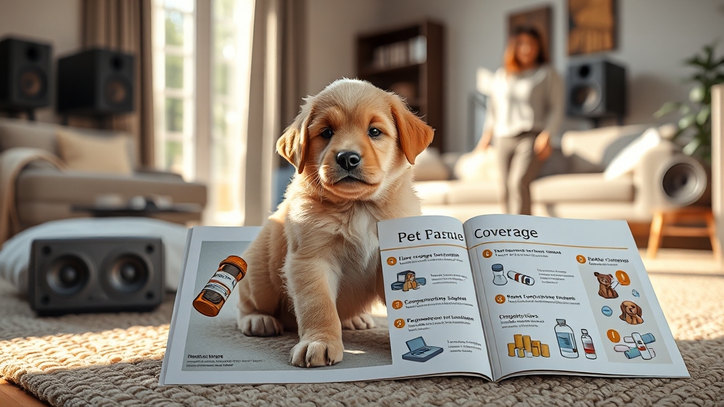 펫보험, 보장 범위는 어떻게 될까요? (realistic 스타일)