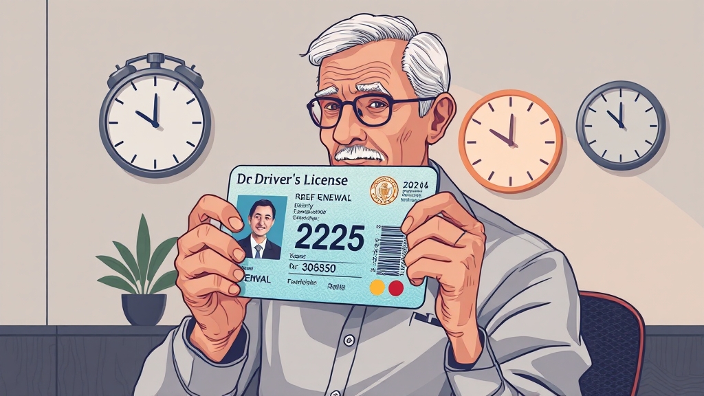 갱신 대상 및 기간 확인 (illustration 스타일)