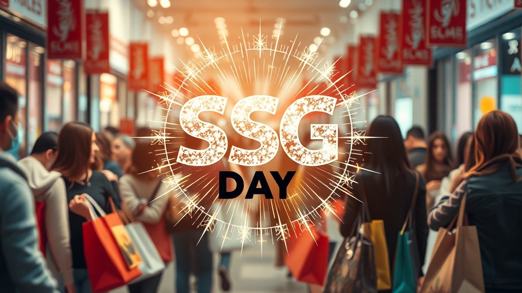 쓱데이, 쇼핑 꿀팁 대방출! (realistic 스타일)